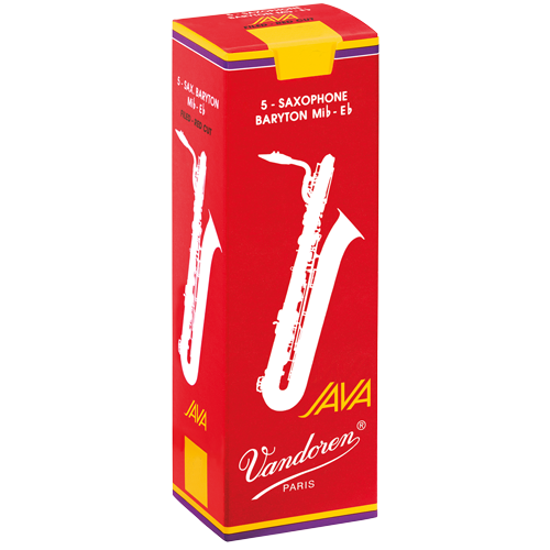 Vandoren Java Redcut reeds for baritonesaxophone (5 pcs)